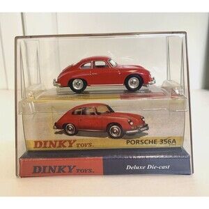 NEW Dinky Toys Porsche 356A Deluxe Die Cast Red DY25/b 2006